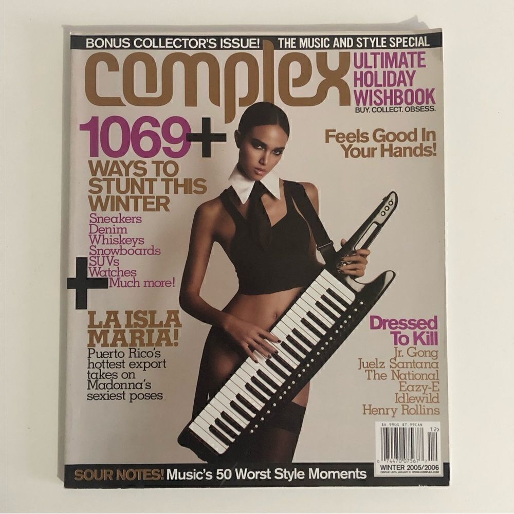 Complex Magazine Holiday Wish-book 2005/2006 Laisla Maria /Marc Buyers Guide